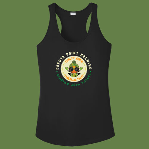 Tangerine Treat - Ladies PosiCharge ® Competitor Racerback Tank Thumbnail